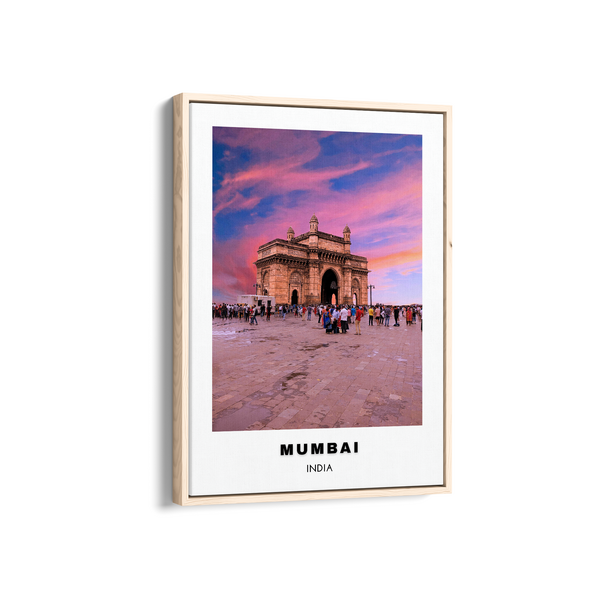 Mumbai Colored City Art
