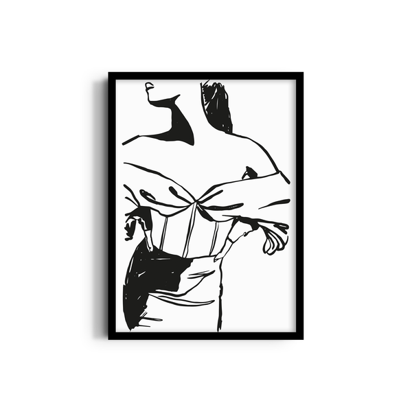 Confident Flair Dancing Wall Art