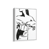 Confident Flair Dancing Wall Art