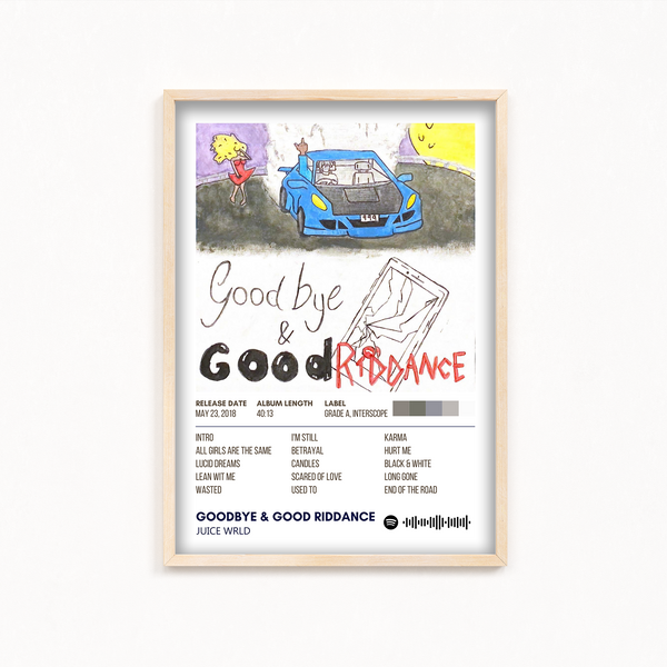 Goodbye and Good Riddance by Juice Wrld Album Poster