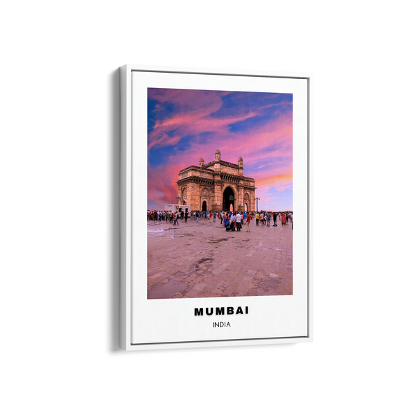 Mumbai Colored City Art