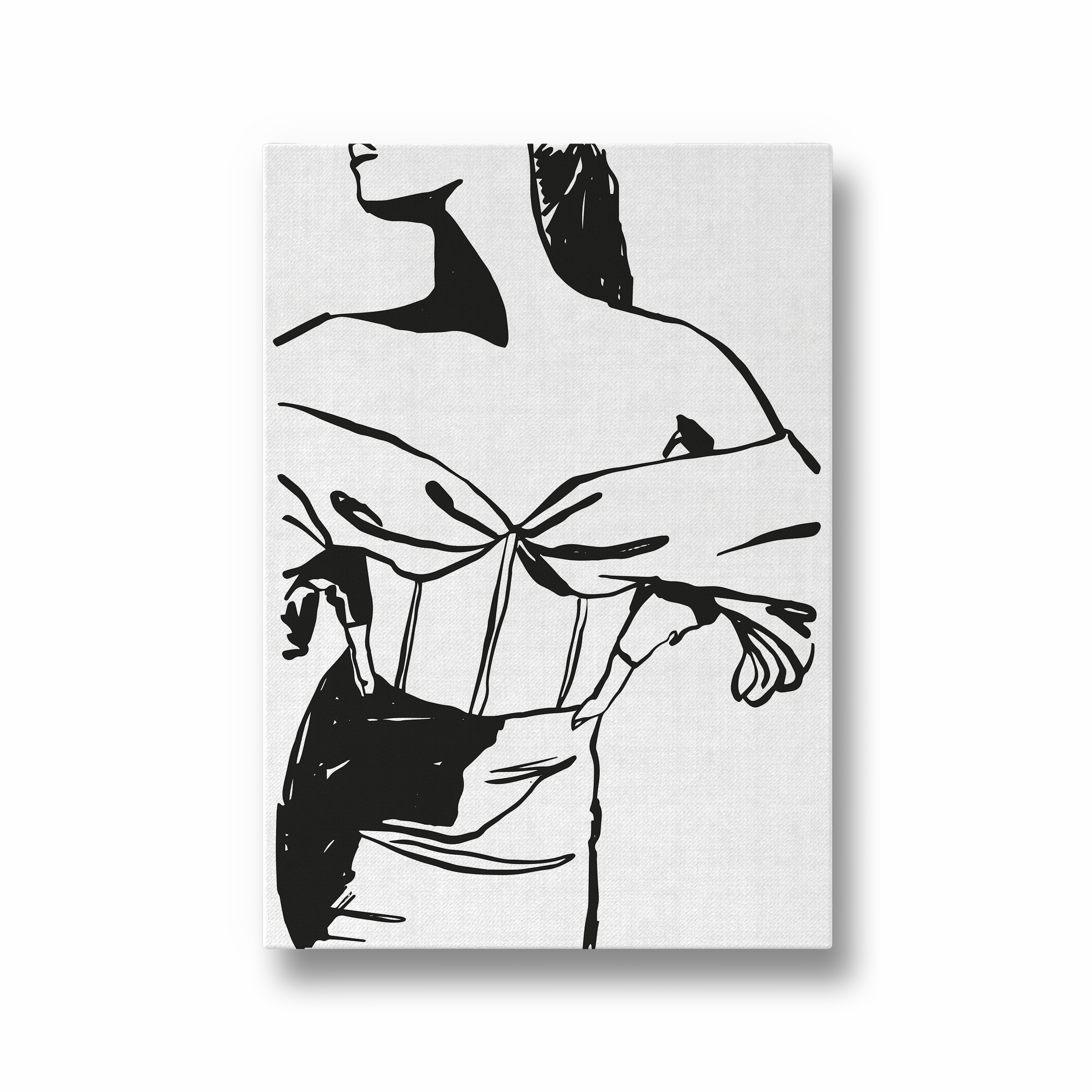 Confident Flair Dancing Wall Art