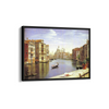 View of the Grand Canal, Venice.In the Background S. Maria della Salute by P. C. Skovgaard Landscape Art