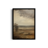 A Tree's Stoic Dance with the Wind Wall Art