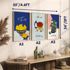 Set of 3 Kitchen Set Wall Art