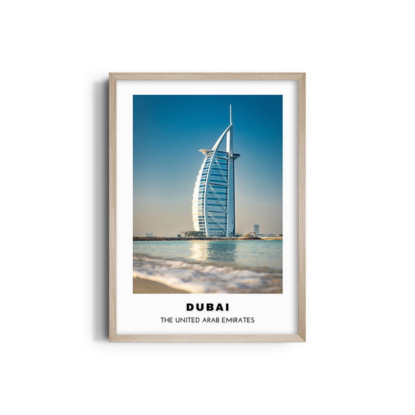 Dubai Colored City Art