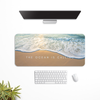 The ocean is calling Beach Desk Mat | Desk Pad | Mouse Pad