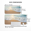 The ocean is calling Beach Desk Mat | Desk Pad | Mouse Pad
