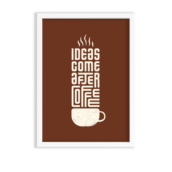 Coffee Mug, Ideas come after coffee