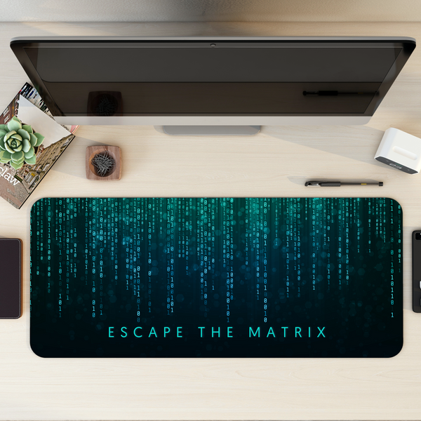 Escape the Matrix Desk Mat | Desk Pad | Mouse Pad