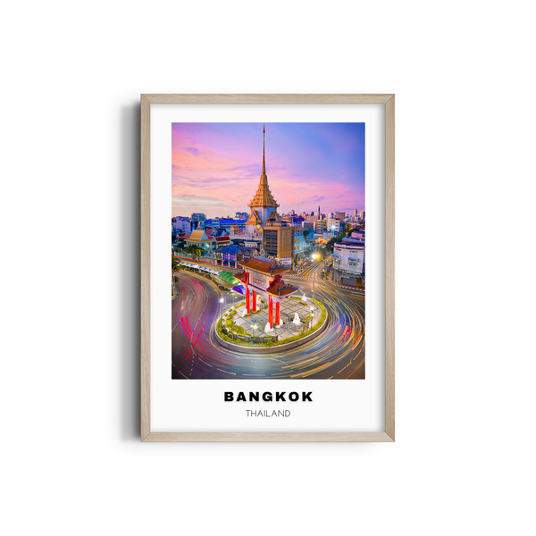 Bangkok Colored City Art