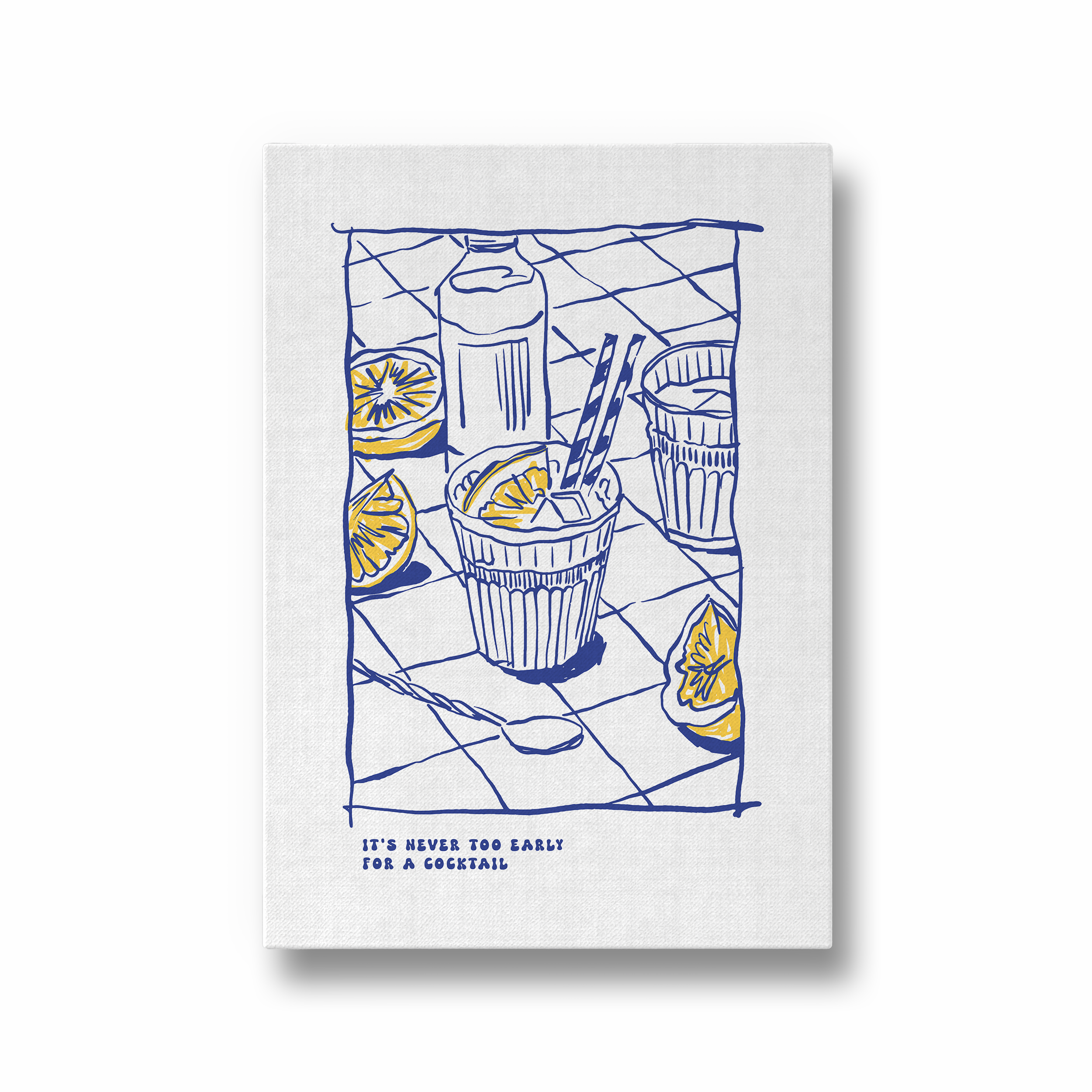 It's Never too Early for a Cocktail Cravings Wall Art