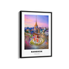 Bangkok Colored City Art