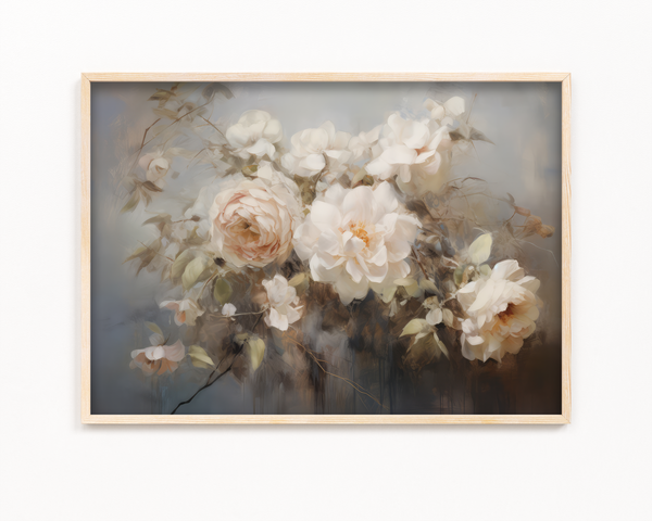 Snowy Blossoms Wall Art
