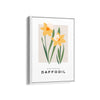 Daffodil Botanical Modern Wall Art