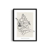 Peace in Plants Line Wall Art