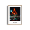 Mumbai Colored City Art