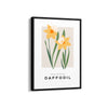 Daffodil Botanical Modern Wall Art