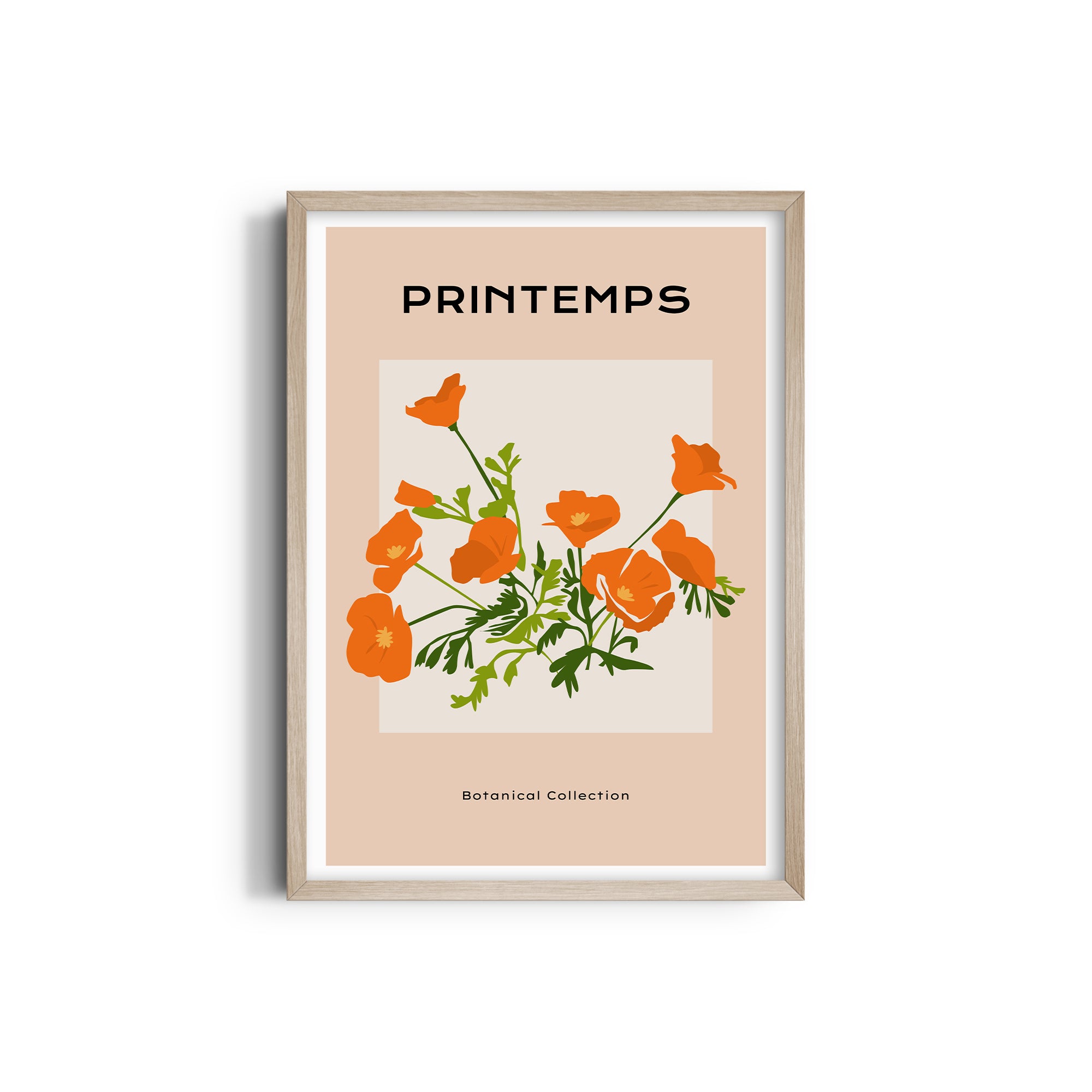 Herbal Whispers Botanical Modern Wall Art