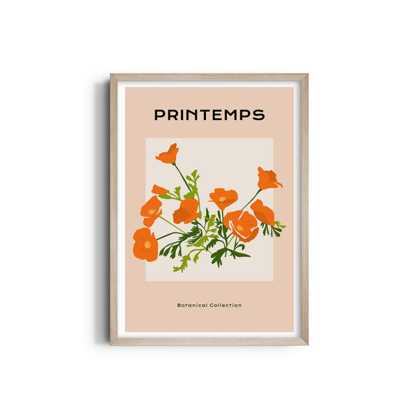 Herbal Whispers Botanical Modern Wall Art