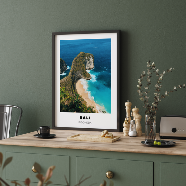 Bali Colored City Art