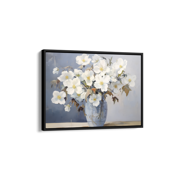 Ivory and Indigo Wall Art