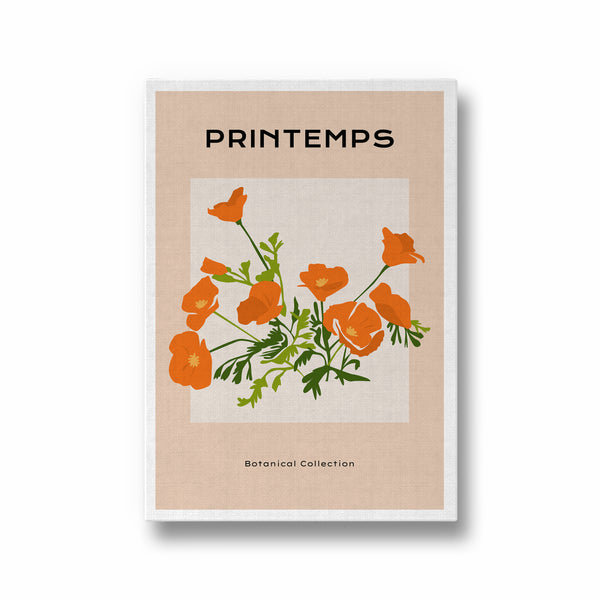 Herbal Whispers Botanical Modern Wall Art