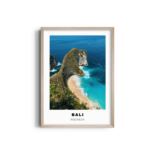 Bali Colored City Art