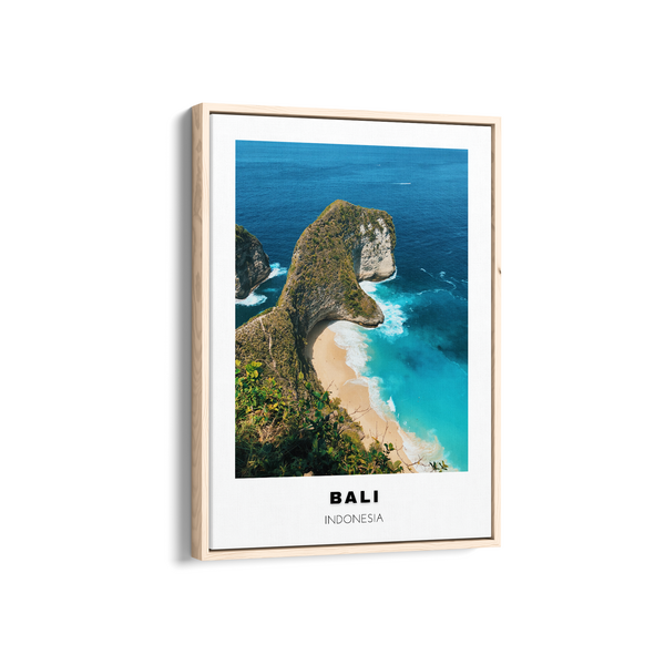 Bali Colored City Art