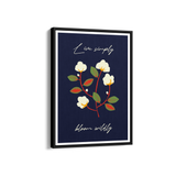 Live Simply Bloom Wildly Artistic Wall Art