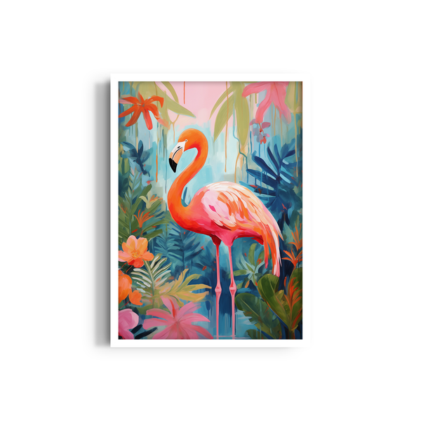Flamingo Fantasy Wall Art