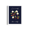Live Simply Bloom Wildly Artistic Wall Art