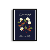Live Simply Bloom Wildly Artistic Wall Art