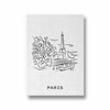 Beautiful Paris Modern Line Wall Art