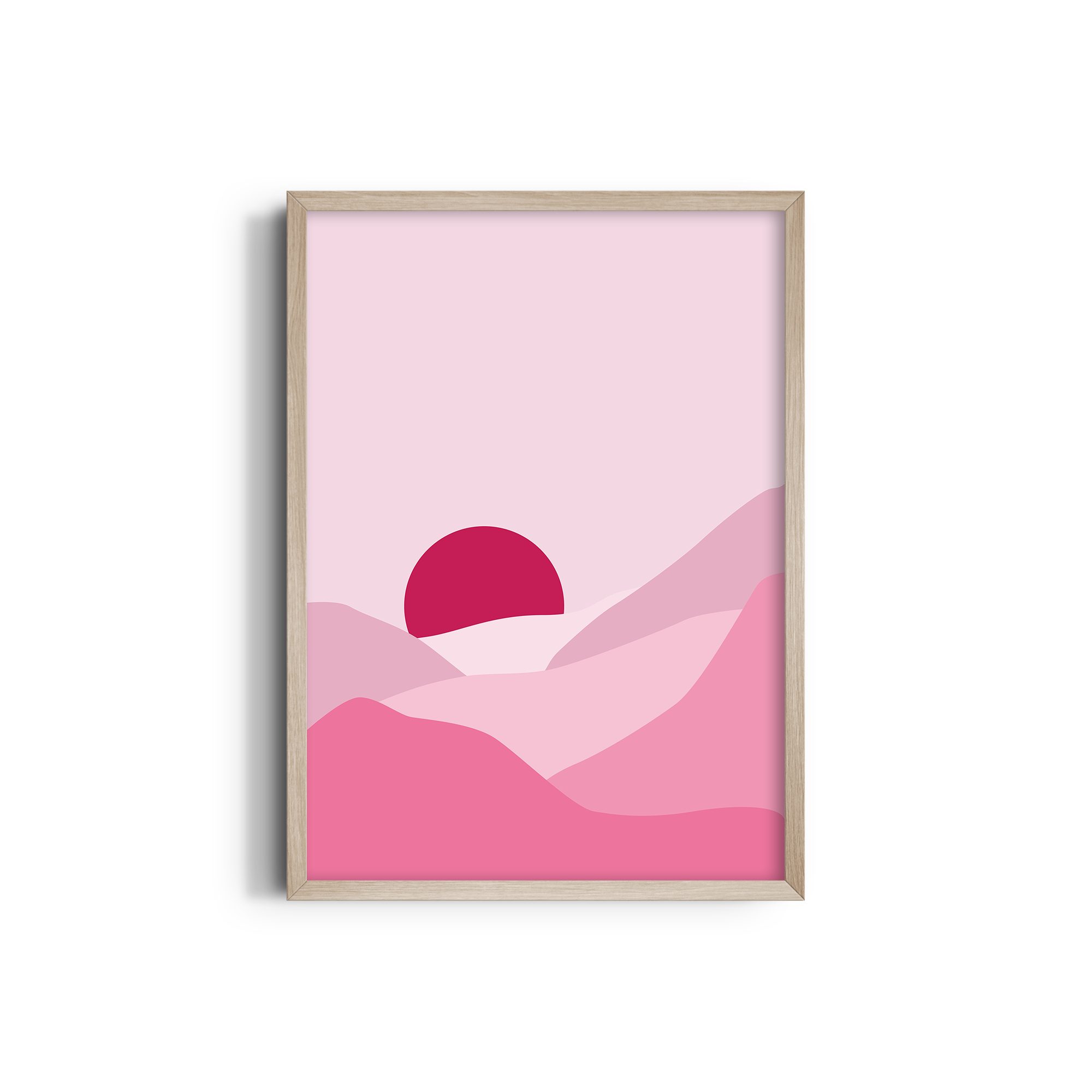 Obligation Landscape Modern Wall Art