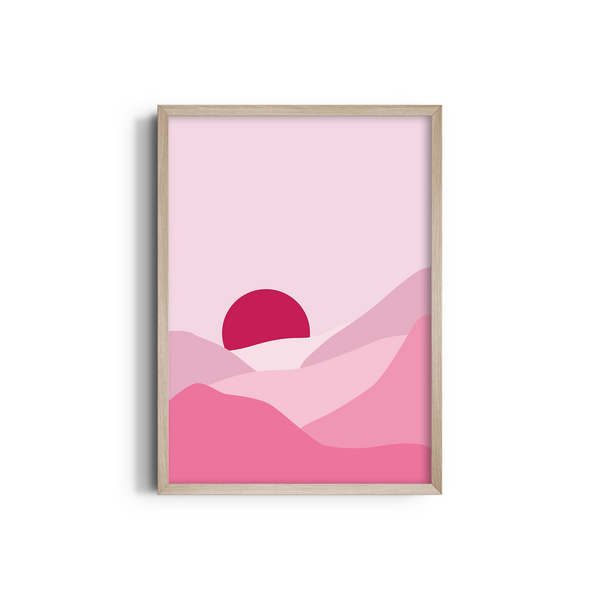 Obligation Landscape Modern Wall Art