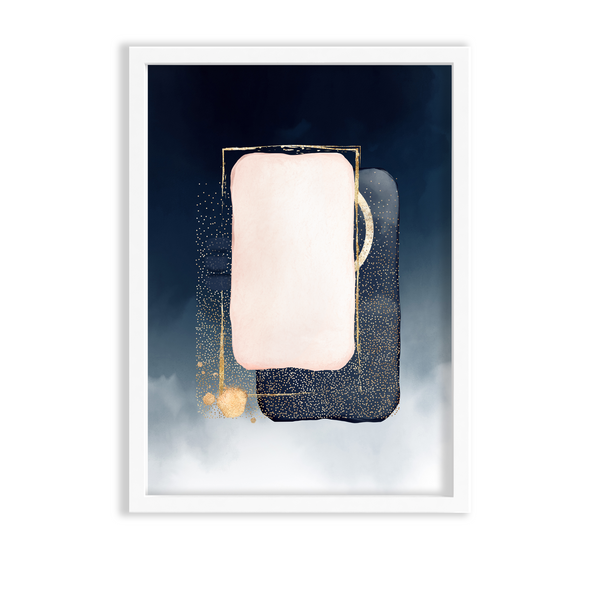 Celestial Drift Abstract Modern Wall Art