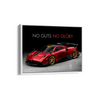 No guts no glory - Pagani Imola Wall Poster