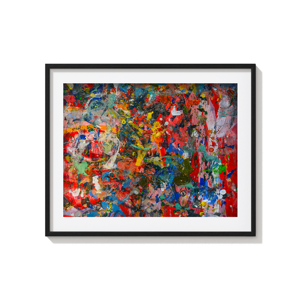 Whispering Colors Abstract Modern Wall Art