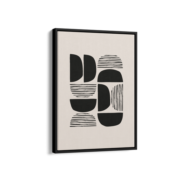 Geometric Balance Simplicity Wall Art