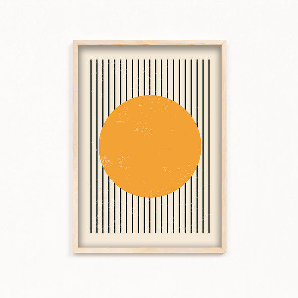 Phoenix Geometric Modern Wall Art