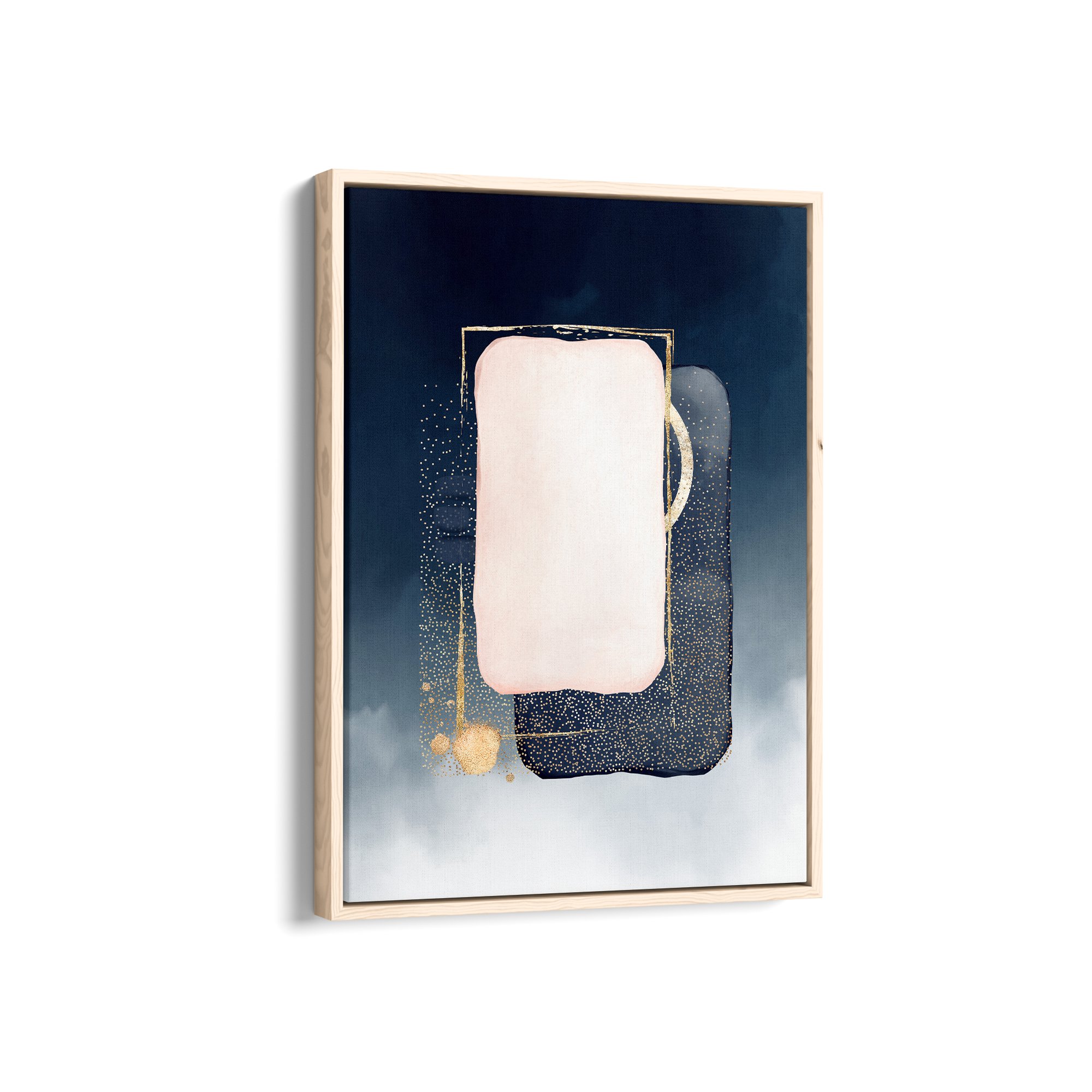 Celestial Drift Abstract Modern Wall Art