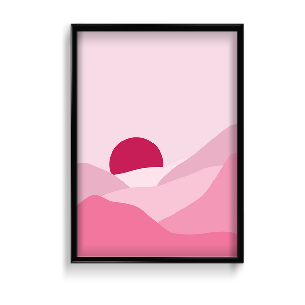 Obligation Landscape Modern Wall Art