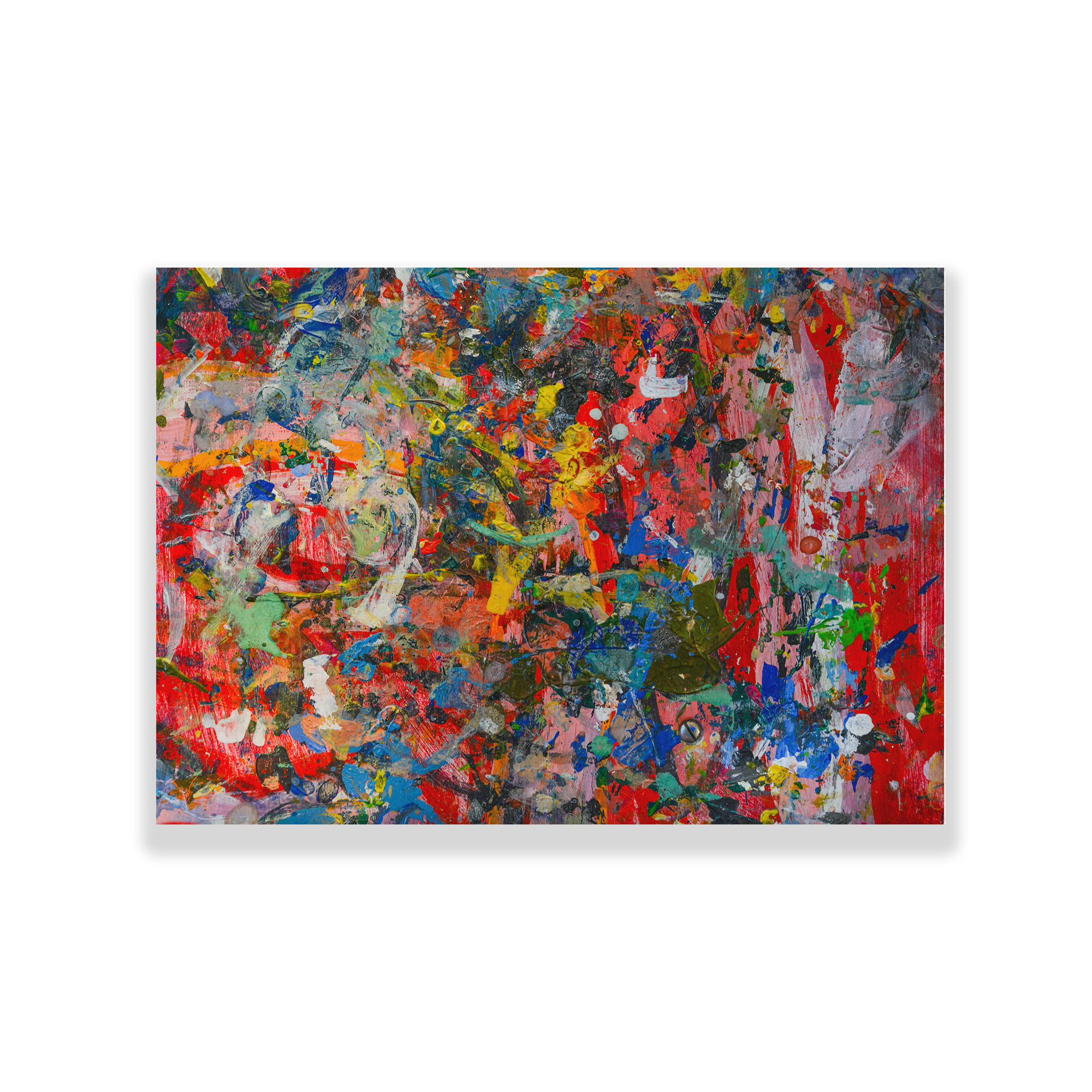 Whispering Colors Abstract Modern Wall Art