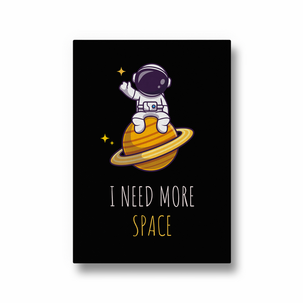 I need more space Kid Astronaut Wall Art