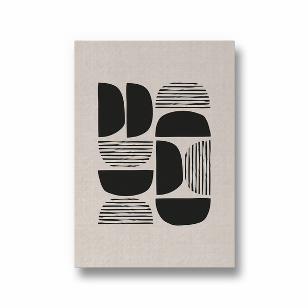 Geometric Balance Simplicity Wall Art