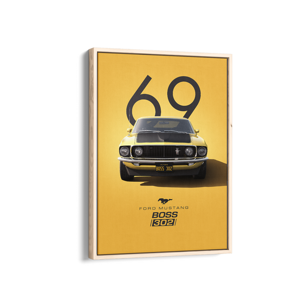 Ford Mustang Boss 302 Wall Art