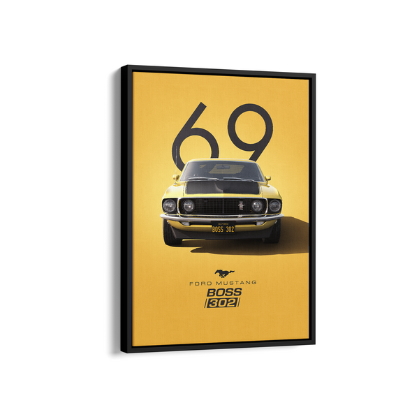 Ford Mustang Boss 302 Wall Art