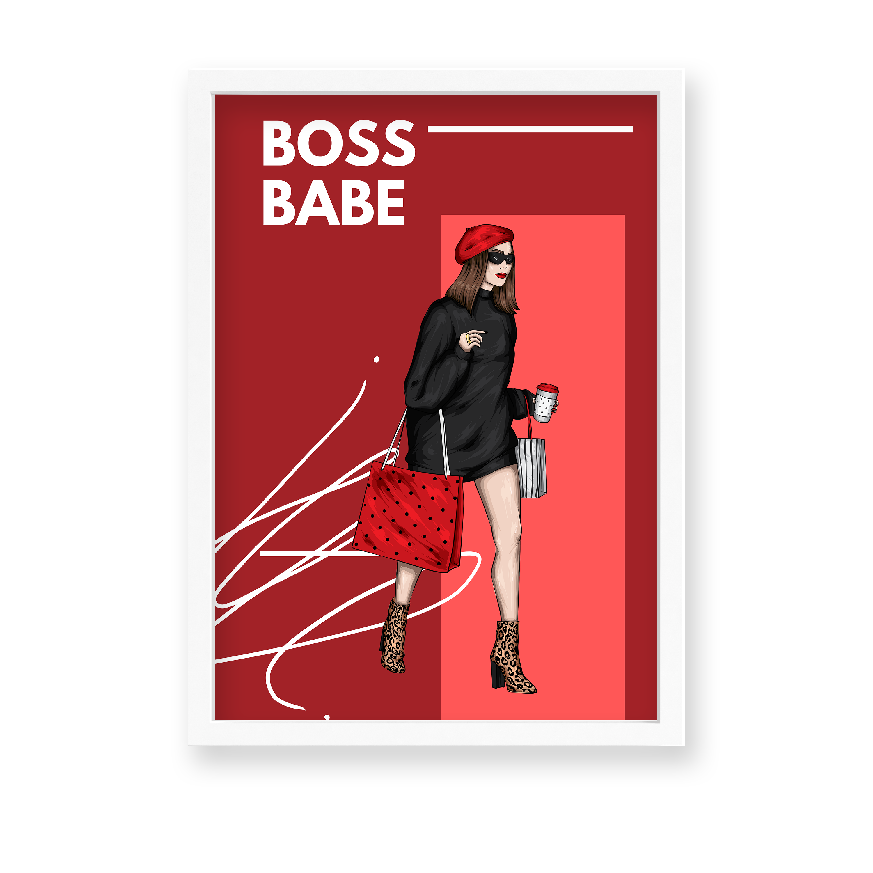 Boss Babe, Fashion Poster