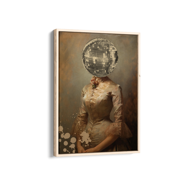 Glitterball Gaze Pop Wall Art